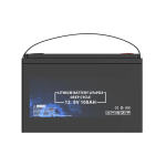 Inbyggt BMS-batteri med lång livslängd, LiFePO4 12V 100Ah