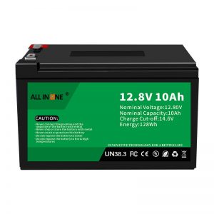 12,8V 10Ah LiFePO4 blysyra ersättning litiumjonbatteri 12V 10Ah