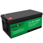 12,8V 180Ah säkerhet/lång livslängd LFP -batteri för husbil/husvagn/UPS/golfbil 12V 180Ah
