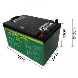 12V 280Ah 300Ah Lifepo4 batteri för golfbil