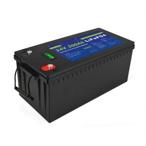Superkvalitet Deep Cycle Lifepo4 24v 200Ah högsäkerhets litiumjonbatteri för hemmasolsystem