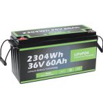 Factory Outlet Säkerhetsdesign Long Life Marine 36v 60ah Batteri Lifepo4