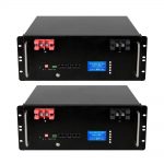 LifePO4-batteri 48V 100Ah litiumbatteri solcellslagring 48v uppladdningsbart batteripaket