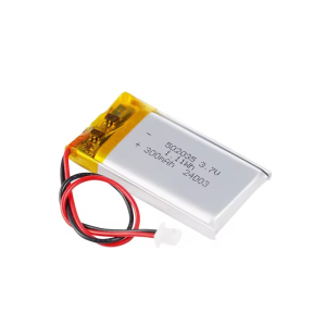 OEM Custom 502035 300mAh 1,11Wh uppladdningsbart Lipo-batteri