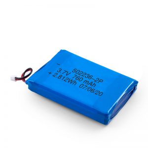 LiPO laddningsbart batteri 502236 3,7 V 380 mAH / 3,7 V 760 mAH / 7,4 V 380 mAH