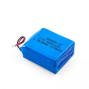 LiPO laddningsbart batteri 624948 3,7 V 1800 mAH / 3,7 V 5400 mAH