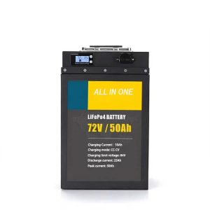 72v 50ah litiumjonbatteri 7200w elektriskt motorcykelbatteri