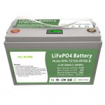 ALL IN ONE Djupt cykel 12V100Ah LiFePO4-batteri med intelligent BMS för hushållens energilagringssystem