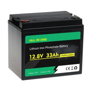 ALL IN ONE 26650 lifepo4 12V 33ah litiumjärnfosfatbatteri