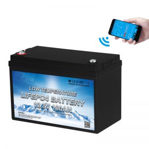 LiFePO4-batteri med låg temperatur 12V 100AH