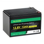 12V 12Ah förpackningsbyte blybatteri LiFePO4 batteri