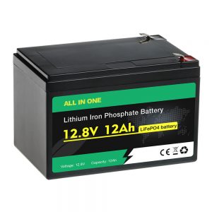 12V 12Ah förpackningsbyte blybatteri LiFePO4 batteri