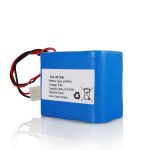 6.4V 12Ah LiFePO4 uppladdningsbart litium 26650 32650 batteripaket med kontakt för solljus