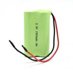 NiMH laddningsbart batteri AA1500mAh 2.4V