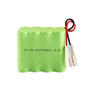 NiMH uppladdningsbart batteri AA2400 9.6V