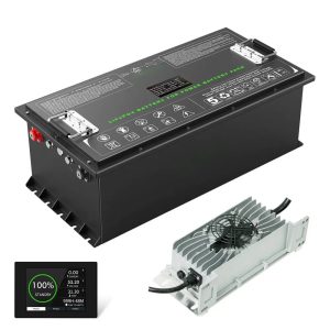 Djupcykelbatteri för golfbil 48V 36V 72V 100Ah Lifepo4-golfbilsbatteripaket