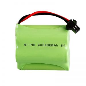 NiMH uppladdningsbart batteri AA2400 6V